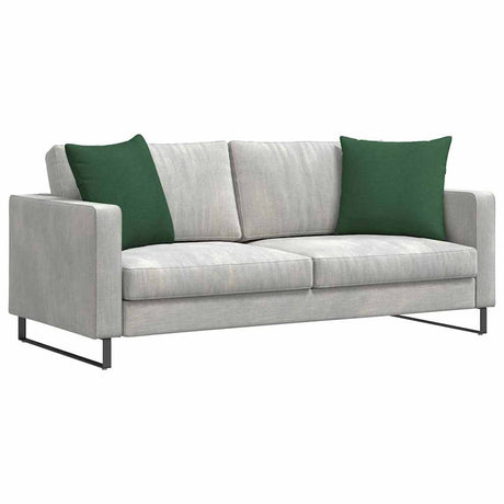 Vidaxl sofa kussens 2 stuks donkergroen 50 x 50 cm cordstof