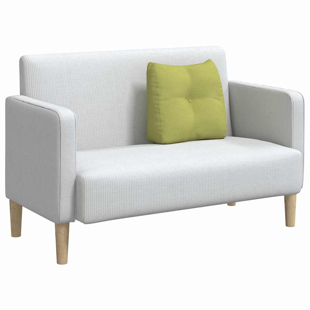 Vidaxl rugkussen lichtgroen 45 x 24 x 50 cm stof