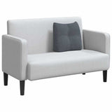 Vidaxl rugkussen donkergrijs 45 x 24 x 50 cm fluweel