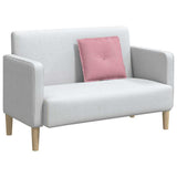 Vidaxl rugkussen roze 50 x 45 cm cordstof