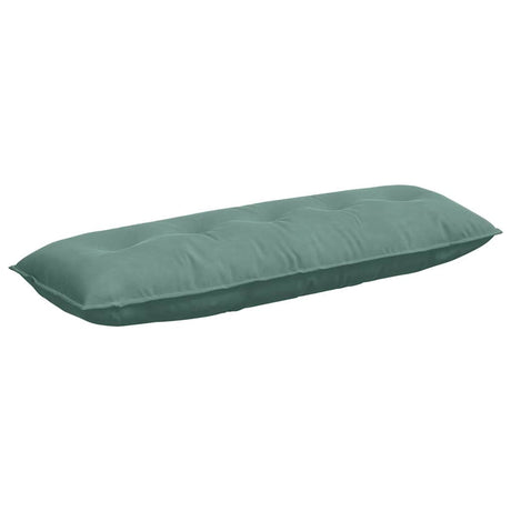 Vidaxl rugkussen zeegroen 140 x 50 cm cordstof