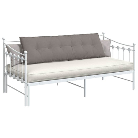 Vidaxl rugkussen taupe 160 x 19 x 50 cm stof