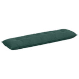 Vidaxl rugkussen donkergroen 180 x 50 cm cordstof