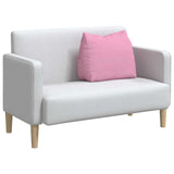 Vidaxl rugkussen roze 60 x 20 x 50 cm stof