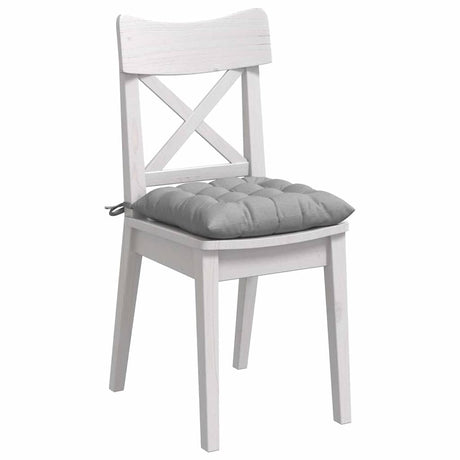 Vidaxl zitkussens 4 pcs wolkengrijs 40 x 40 x 6 cm stof
