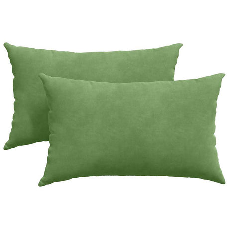 Vidaxl sofa kussens 2 stuks lichtgroen 50 x 30 cm cordstof