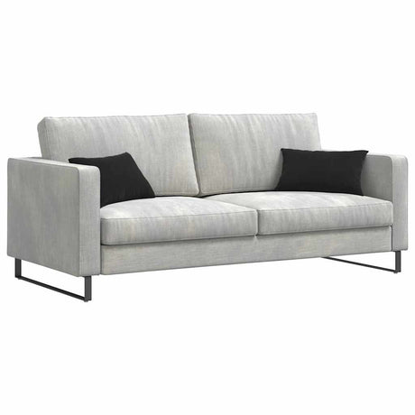 Vidaxl sofa kussens 2 stuks zwart 50 x 30 cm cordstof