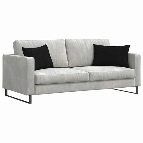 Vidaxl sofa kussens 2 pcs zwart 60 x 40 cm stof