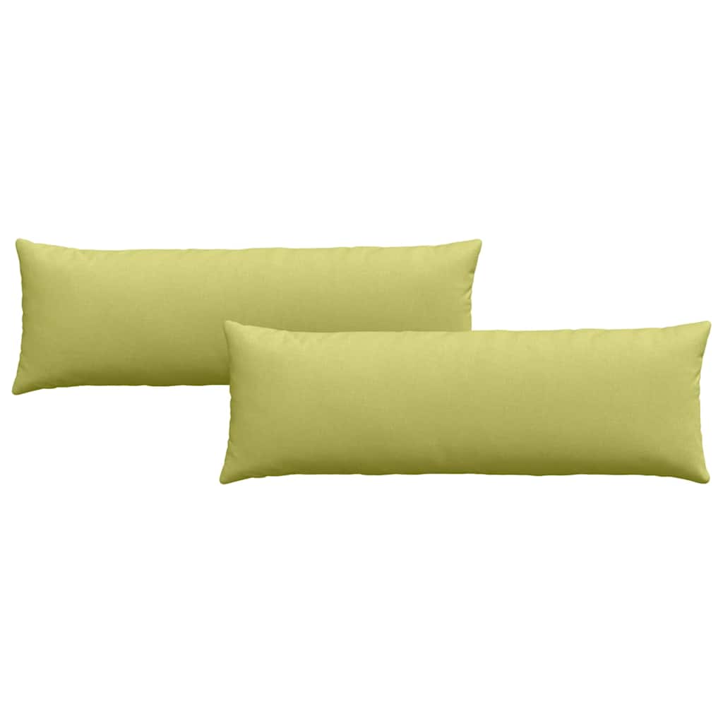 Vidaxl sofa kussens 2 pcs lichtgroen 120 x 40 cm stof