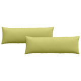 Vidaxl sofa kussens 2 pcs lichtgroen 120 x 40 cm stof