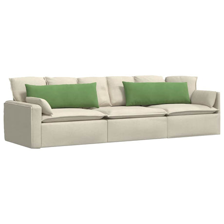 Vidaxl sofa kussens 2 stuks lichtgroen 120 x 40 cm cordstof