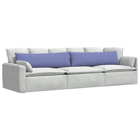 Vidaxl sofa kussens 2 pcs jeans blauw 145 x 40 cm stof