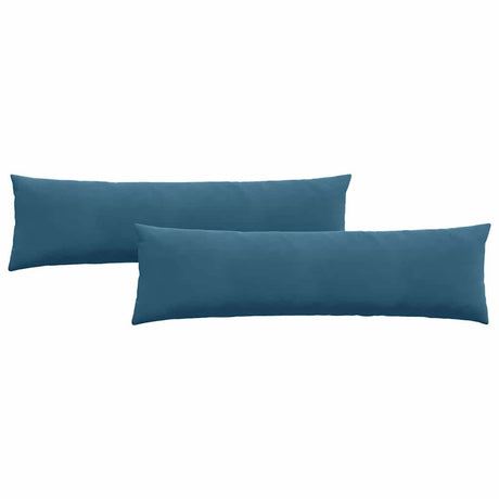Vidaxl sofa kussens 2 stuks blauw 145 x 40 cm cordstof
