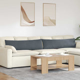 Vidaxl sofa kussens 2 stuks donkergrijs 145 x 40 cm cordstof