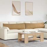 Vidaxl sofa kussens 2 stuks bruin 145 x 40 cm cordstof