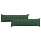 Vidaxl sofa kussens 2 stuks donkergroen 145 x 40 cm cordstof
