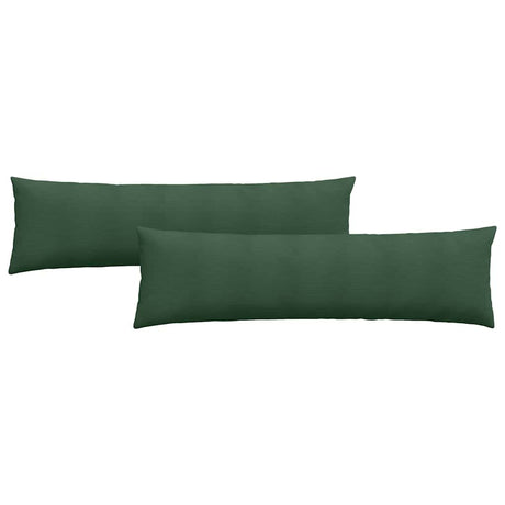 Vidaxl sofa kussens 2 stuks donkergroen 145 x 40 cm cordstof