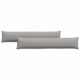 Vidaxl sofa kussens 2 pcs wolkengrijs 200 x 40 cm stof