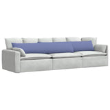 Vidaxl sofa kussens 2 pcs jeans blauw 200 x 40 cm stof