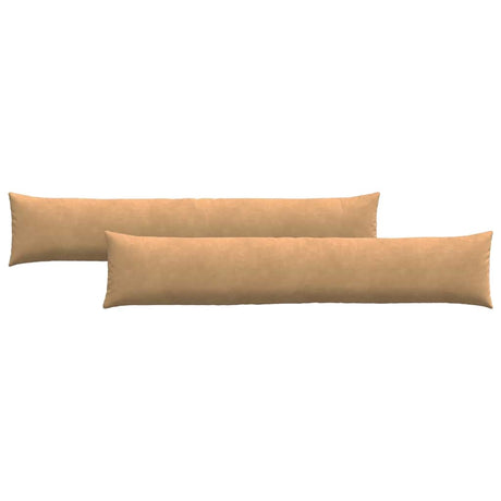 Vidaxl sofa kussens 2 stuks bruin 200 x 40 cm cordstof