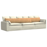 Vidaxl sofa kussens 2 stuks bruin 200 x 40 cm cordstof