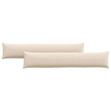 Vidaxl sofa kussens 2 stuks beige 200 x 40 cm stof
