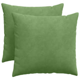 Vidaxl sofa kussens 2 stuks lichtgroen 50 x 50 cm cordstof