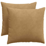 Vidaxl sofa kussens 2 stuks bruin 50 x 50 cm cordstof