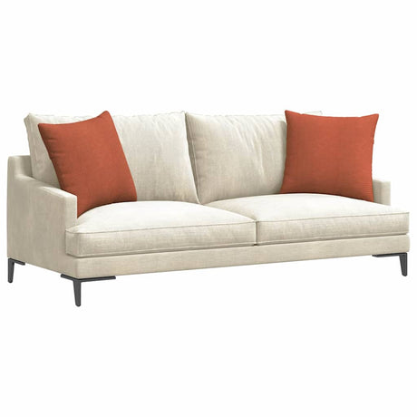 Vidaxl sofa kussens 2 stuks rood-oranje 50 x 50 cm cordstof