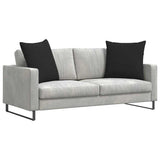 Vidaxl sofa kussens 2 stuks zwart 60 x 60 cm stof