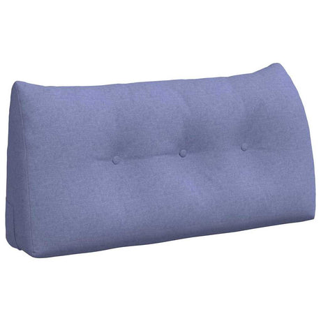 Vidaxl rugkussen jeans blauw 100 x 24 x 50 cm stof