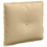 Vidaxl rugkussen grijs groen 50 x 45 cm cordstof
