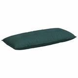 Vidaxl rugkussen donkergroen 120 x 19 x 50 cm stof