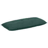 Vidaxl rugkussen donkergroen 120 x 50 cm cordstof