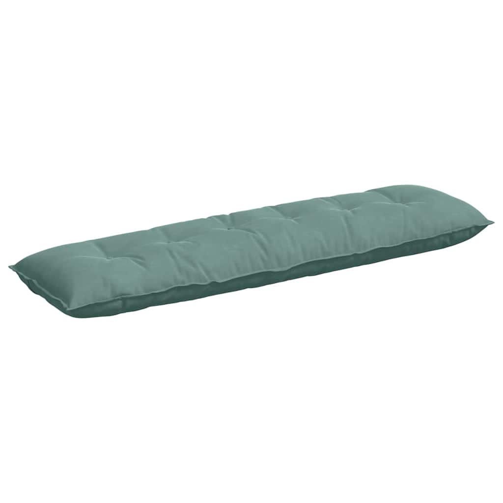 Vidaxl rugkussen zeegroen 180 x 50 cm cordstof