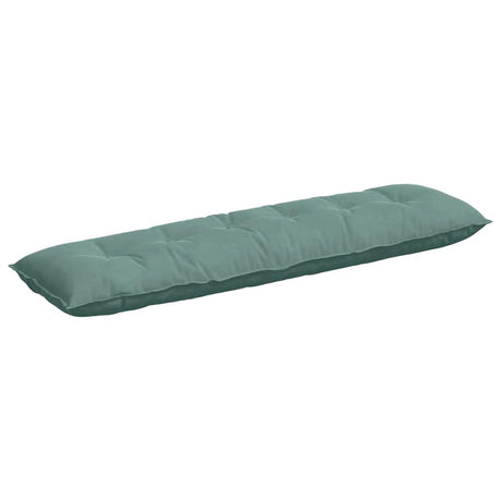 Vidaxl rugkussen zeegroen 180 x 50 cm cordstof