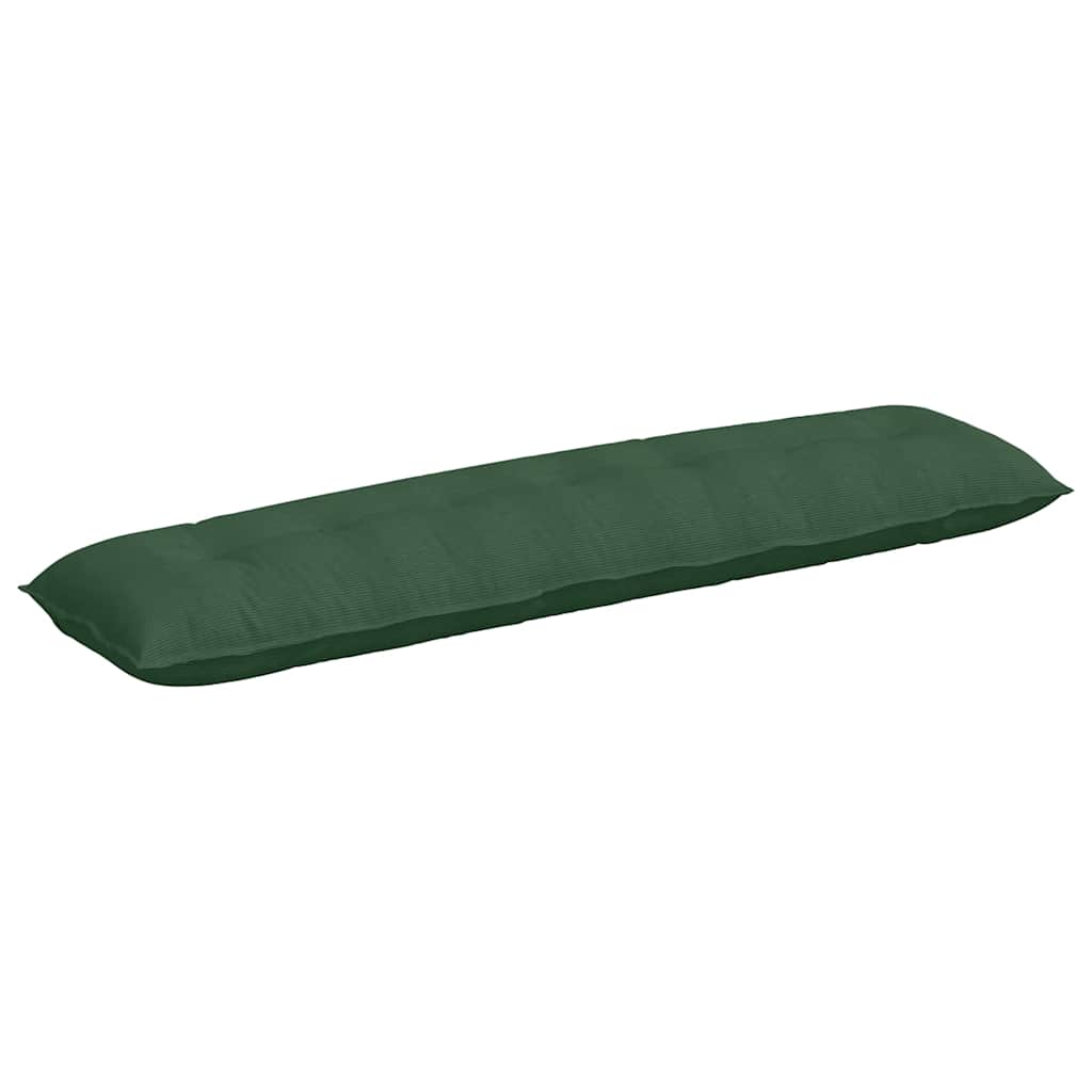 Vidaxl rugkussen jungle groen 200 x 50 cm cordstof
