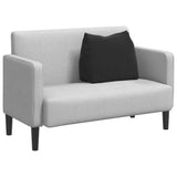 Vidaxl rugkussen zwart 60 x 20 x 50 cm cordstof