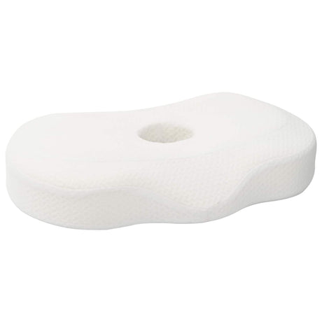 Vidaxl halskussen met kussen wit 53 x 35 x 11 cm polyester