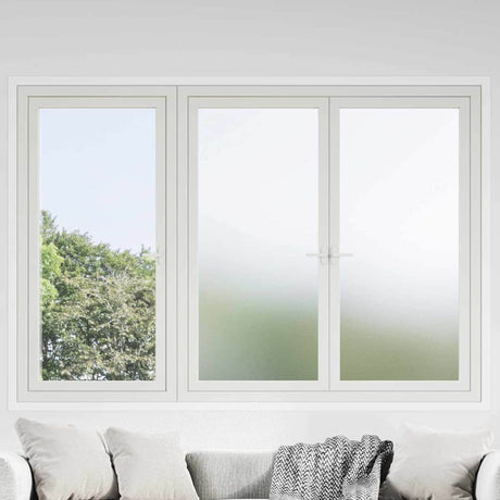 Vidaxl zelfklevende raamfolie frosted wit 90 x 2000 cm pvc