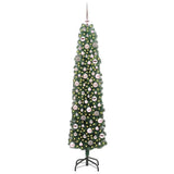 Vidaxl kunstkerstboom groen 180 cm pvc en staal en kunststof