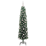 Vidaxl kunstkerstboom groen 180 cm pvc en staal en kunststof