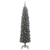 Vidaxl kunstkerstboom groen 180 cm pvc en staal en kunststof
