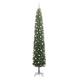 Vidaxl kunstkerstboom groen 270 cm pvc en staal en kunststof