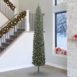 Vidaxl kunstkerstboom groen 300 cm pvc en staal en kunststof