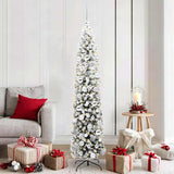 Vidaxl kunstkerstboom groen 180 cm pvc en staal en kunststof