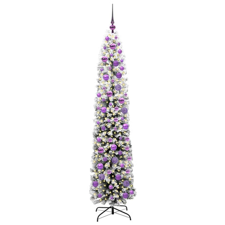 Vidaxl kunstkerstboom groen 180 cm pvc en staal en kunststof