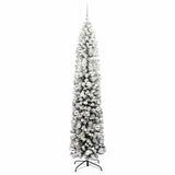 Vidaxl kunstkerstboom groen 210 cm pvc en staal en kunststof