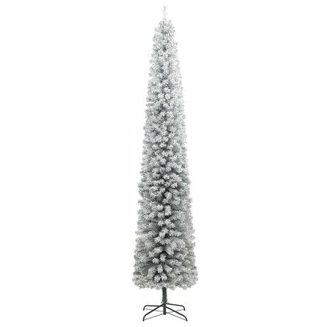 Vidaxl kunstkerstboom groen 270 cm pvc en staal en kunststof