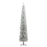 Vidaxl kunstkerstboom groen 270 cm pvc en staal en kunststof
